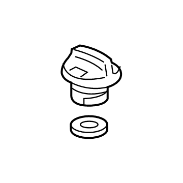 GMC 12716054 Filler Cap