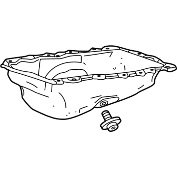 GMC 12731979 Oil Pan