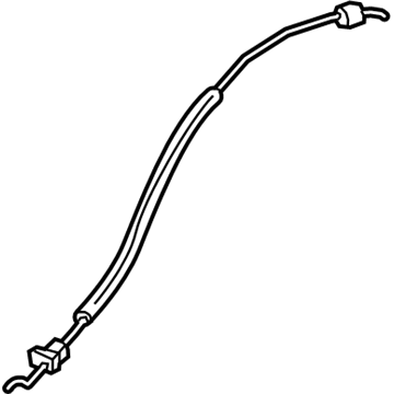 GM 39136586 Control Cable, Front 39136586 GM Control Cable, Front Illustration 1 of 1
