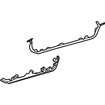 GM 84690104 Belt Weatherstrip, Front Driver Side 84690104 GM Belt Weatherstrip, Front Driver Side Illustration 1 of 1