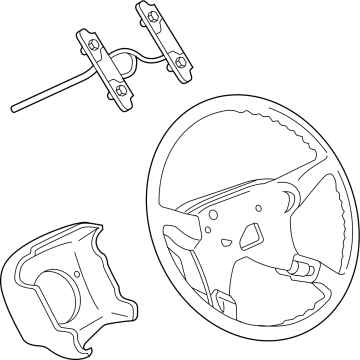 Chevy 10364494 Steering Wheel