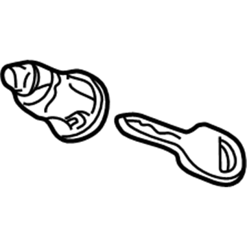 Buick 15822405 Lock Cylinder Assembly