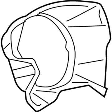 GM 16869559 Shroud 16869559 GM Shroud Illustration 1 of 1