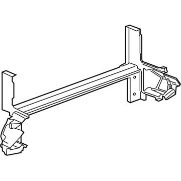 GM 95368412 Lower Baffle 95368412 GM Lower Baffle Illustration 1 of 1