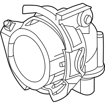 Saturn L200 Fog Light - 22680890