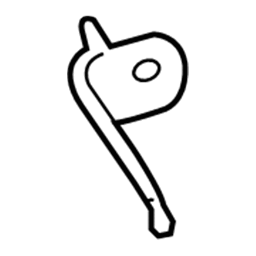 12600482 GM Catalytic Converter Bracket Illustration 1 of 1