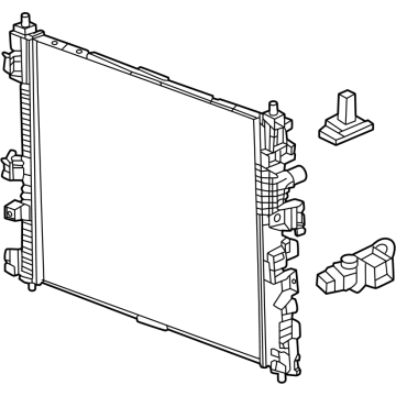 Chevy 84989891 Radiator