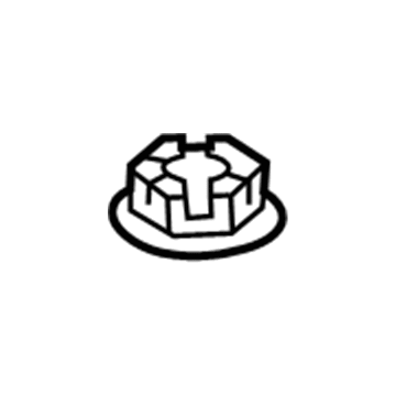 Cadillac 11548673 Support Bracket Retainer Nut