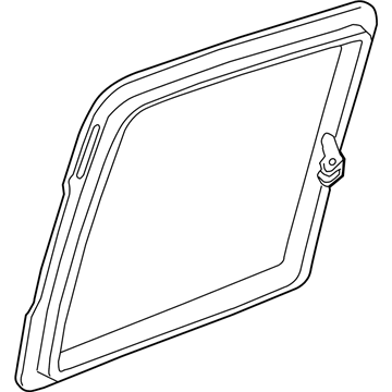GM 12473012 Frame, Passenger Side 12473012 GM Frame, Passenger Side Illustration 1 of 1