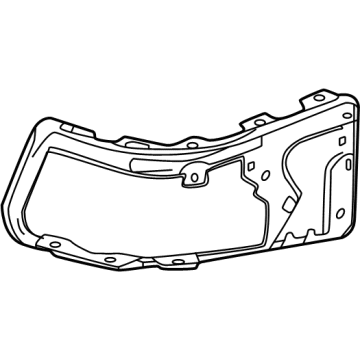 Chevy 84939173 Bumper Bracket