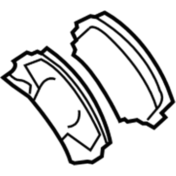 Chevy Colorado Brake Pads - 19178358