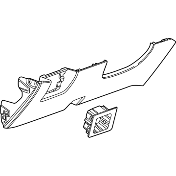 Chevy 84854624 Knee Bolster
