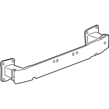 GM 39143308 Impact Bar 39143308 GM Impact Bar Illustration 1 of 1