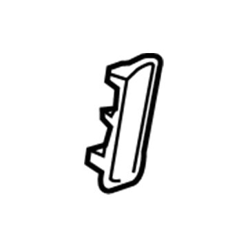 GM 39086697 Reflector, Rear Driver Side 39086697 GM Reflector, Rear Driver Side Illustration 1 of 1