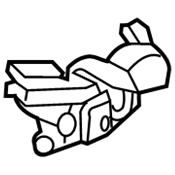 GM 39124382 Outer Bracket, Driver Side 39124382 GM Outer Bracket, Driver Side Illustration 1 of 1