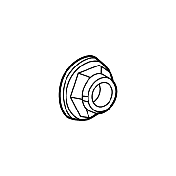 Chevy 11612295 Axle Nut