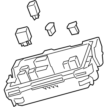 Cadillac ATS Relay Block - 23218149