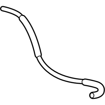 95319226 GM Overflow Hose Illustration 1 of 1