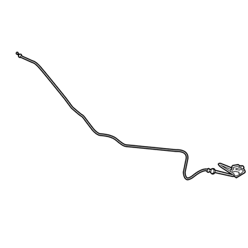 Chevy Silverado 1500 LD Hood Release Cable - 23498697