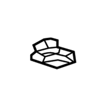 Chevy 11548581 Radiator Nut