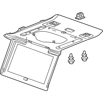 GM 84539506 DVD Unit 84539506 GM DVD Unit Illustration 1 of 1
