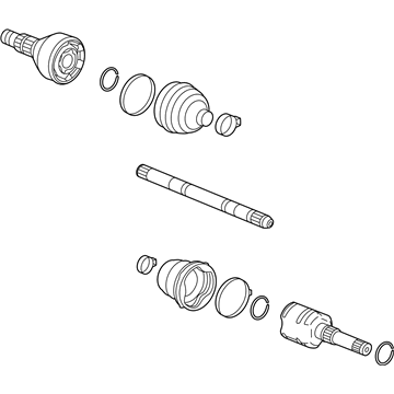 Buick Axle Shaft - 22823299