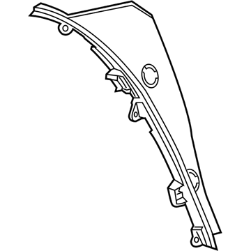 42505975 GM Filler Panel, Driver Side Illustration 1 of 1