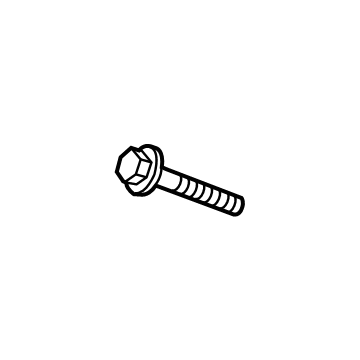 GM 11549107 Axle Beam Bolt 11549107 GM Axle Beam Bolt Illustration 1 of 1
