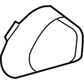 25838814 GM Cover, Front Passenger Side Illustration 1 of 1