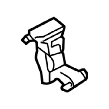 26064558 GM Lock Housing Bracket Illustration 1 of 1