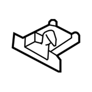 26080058 GM Lower Cover Illustration 1 of 1
