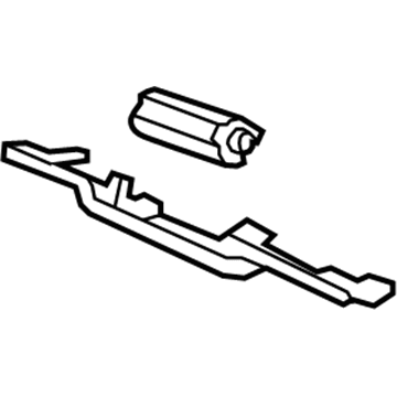 20843254 GM Motor, Front Illustration 1 of 1