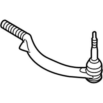 Chevy 26100287 Outer Tie Rod