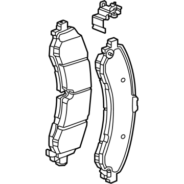 Cadillac 85102117 Brake Pads