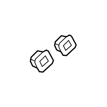Chevy 11569960 Outer Reinforcement Retainer Nut