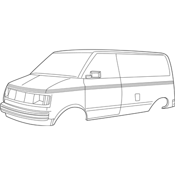 GMC 12540331 Stripe Tape