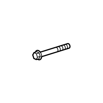 11546412 GM Mount Bracket Lower Bolt, Driver Side Illustration 1 of 1