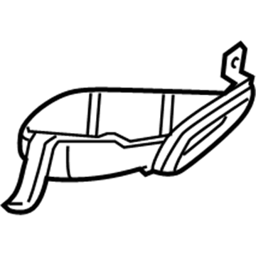 GM 84119364 Heat Shield, Passenger Side 84119364 GM Heat Shield, Passenger Side Illustration 1 of 1