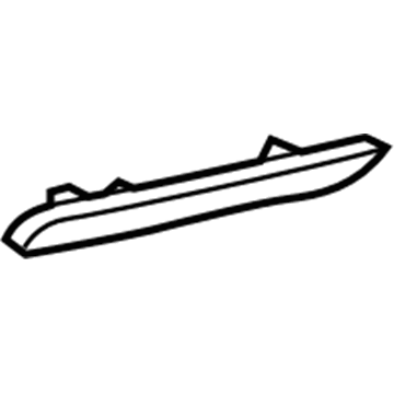 84232786 GM Reflector, Passenger Side Illustration 1 of 1