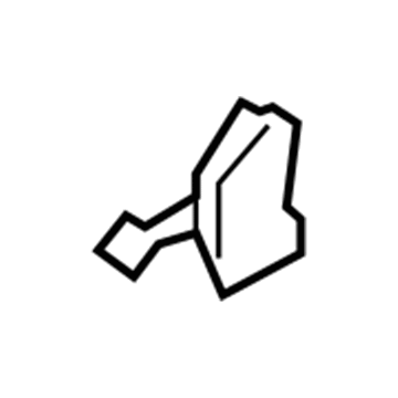84377978 GM Tow Bracket Cover Illustration 1 of 1