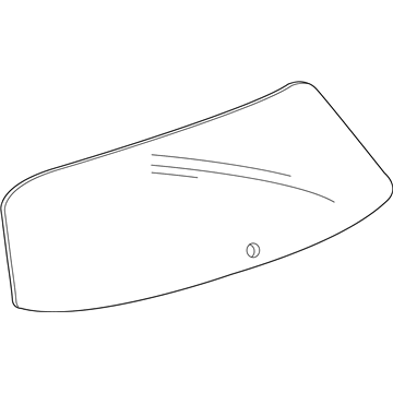 Chevy 42664053 Lift Gate Glass