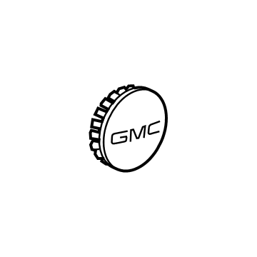 20941995 GM Center Cap Illustration 1 of 1