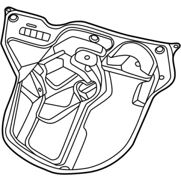 Buick 42485194 Water Deflector
