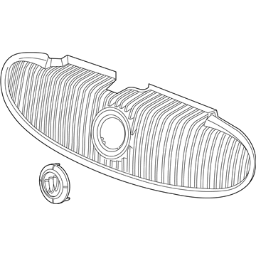 Buick 10393961 Grille Assembly