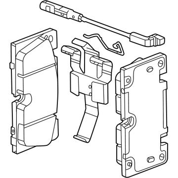 Chevy Colorado Brake Pads - 87850375