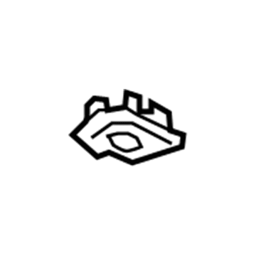 20768942 GM Coat Hook Retainer Illustration 1 of 1
