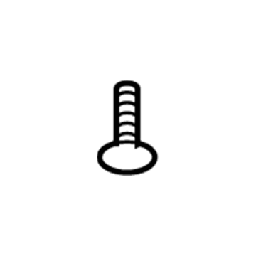 GM 10371731 Headliner Retainer 10371731 GM Headliner Retainer Illustration 1 of 1