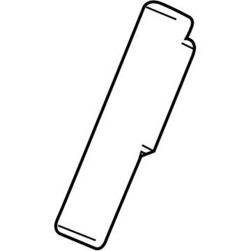 84128055 GM Rear Seat Air Bag, Passenger Side Illustration 1 of 1