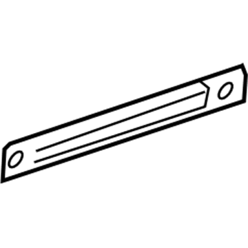 22725410 GM Instrument Panel Crossbar Illustration 1 of 1