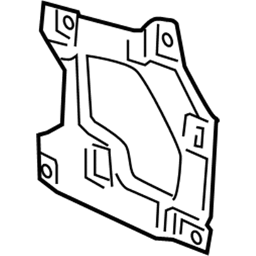 22695370 GM Lower Bracket, Center Illustration 1 of 1